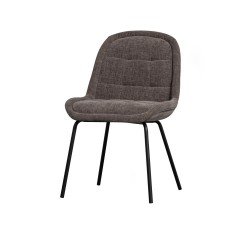 DINING CHAIR VELVET WARM GRAY GL 